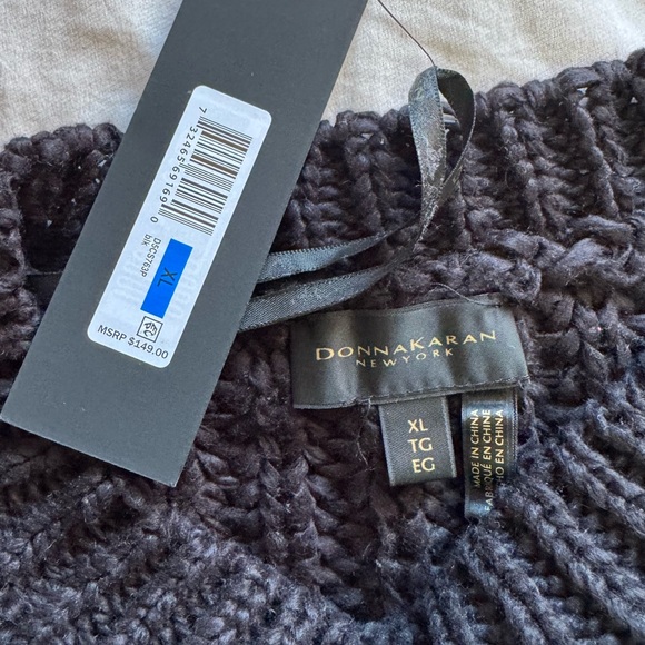 DonnaKaran - OPEN STITCH DOLMAN SWEATER - Picture 8 of 8